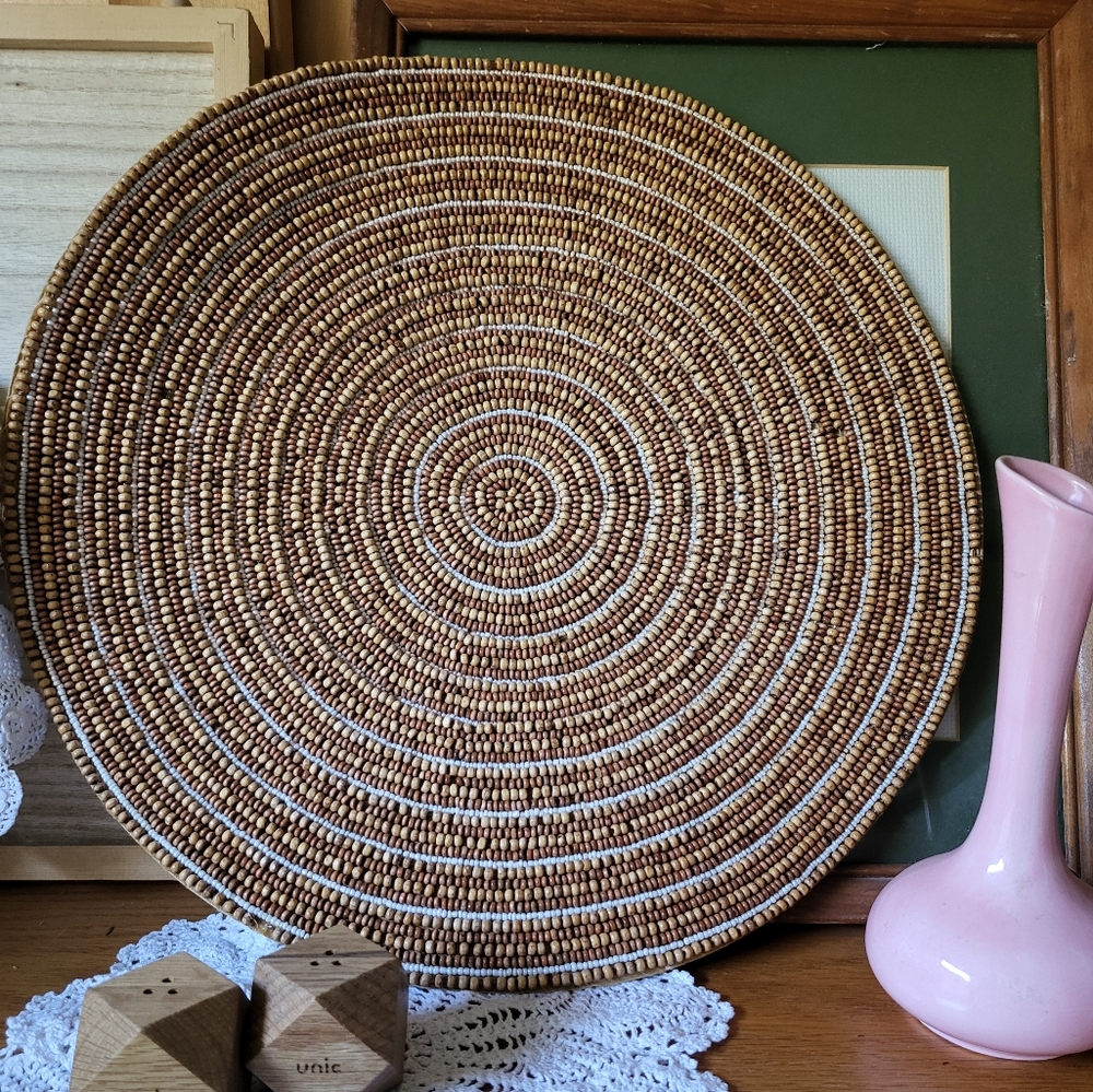 Kim Seybert Wood Bead Placemat